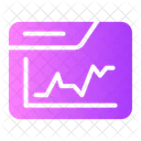 Fluctuacion Grafico Diagrama Icono