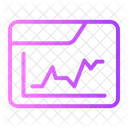 Fluctuacion Grafico Diagrama Icono