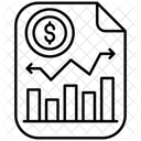 Fluctuate business  Icon