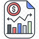 Fluctuate business  Icon