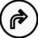 Fluent Arrow Turn Icon
