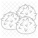 Fluffy bush plants  Icon