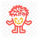 Fluffy Monster Cute Icon