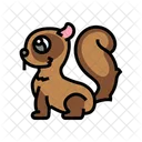 Fluffy Tail Cute Icon