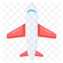 Flugreisen Fluggesellschaft Flugzeug Symbol