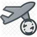 Flug Flugzeug Erfrischung Symbol