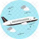 Flugzeug Reisen Flug Icon