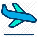 Flug Ankunft Landung Symbol
