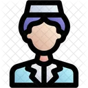 Flugbegleiterin Stewardess Hostess Symbol