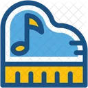 Flugel Klavier Clavichord Symbol