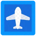 Richtung Flughafen  Symbol