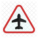 Flughafenschild  Symbol