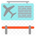 Flughafen-Schild  Symbol