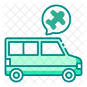 Flughafenshuttle Transport Bus Symbol