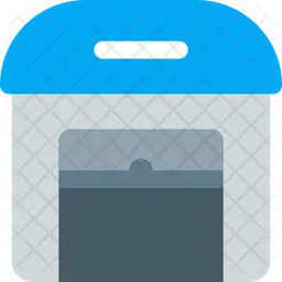 Flughafenlager geöffnet  Symbol