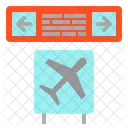 Flughafenschild  Symbol