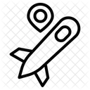 Flughafenstandort  Symbol
