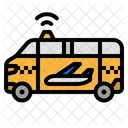 Flughafentaxi  Symbol