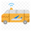 Flughafentaxi  Symbol