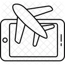 Flugzeug Flug Symbol