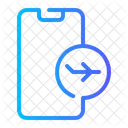 Flugmodus Smartphone Kein Internet Symbol