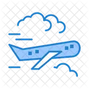 Flugreisen  Symbol