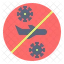 Flug stoppen  Symbol