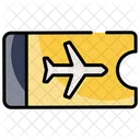 Flugzeugticket Symbol