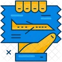 Flugticket  Symbol