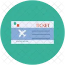 Luft Ticket Flug Symbol