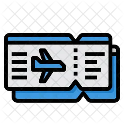 Flugticket  Symbol