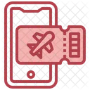 Flugticket  Symbol