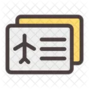 Flugticket  Symbol