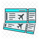 Flugticket  Symbol