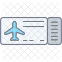 Flugticket Flugschein Reiseticket Symbol