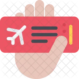 Flugticket  Symbol