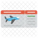 Flugticket  Symbol