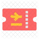 Flugticket  Symbol