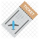 Luft Ticket Flug Symbol