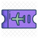 Flugticket  Symbol