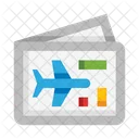 Flugticket  Symbol