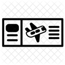 Flugticket  Symbol