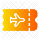 Flugticket  Symbol