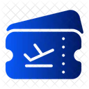 Flugticket  Symbol