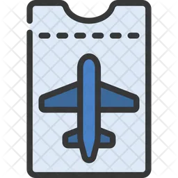 Flugticket  Symbol