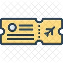 Flugticket  Symbol