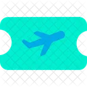 Flugzeugticket  Symbol