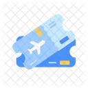 Flugzeugticket  Symbol