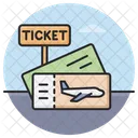 Flugticket  Symbol