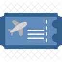 Flugzeugticket  Symbol